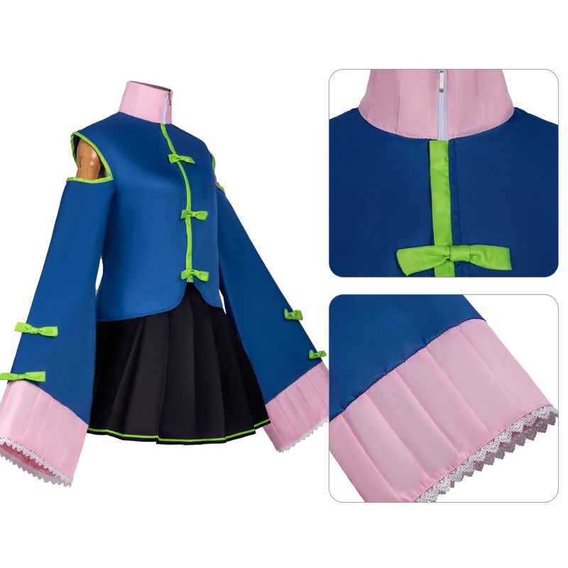 洛天依cos服武装乙女洛天依动漫二次元cosplay服装女水袖旗袍套装|undefined