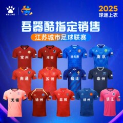 江苏城市联赛苏超球迷版t恤衫球衣速干训练服卡美比赛服短袖球衣
