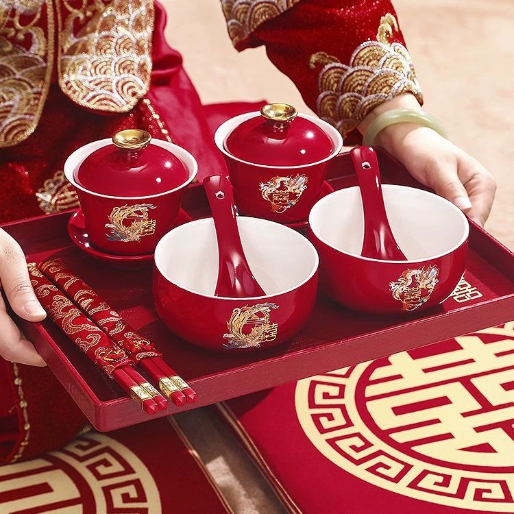 Свадебный набор для чайной чашки