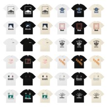RHUDE������ĸlogoӡ���ļ�������ͷ�������г�����Ů�ٴ����T��