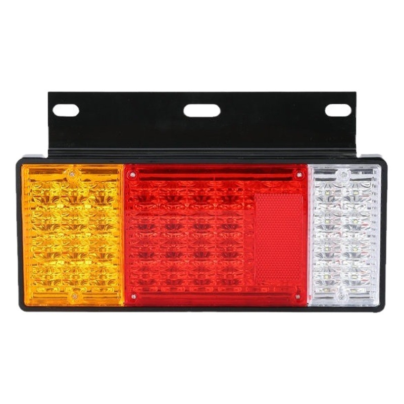 Fábrica electrónica del coche luz trasera 50 Bell LED luz trasera con reflector nueva venta caliente luz trasera de plástico