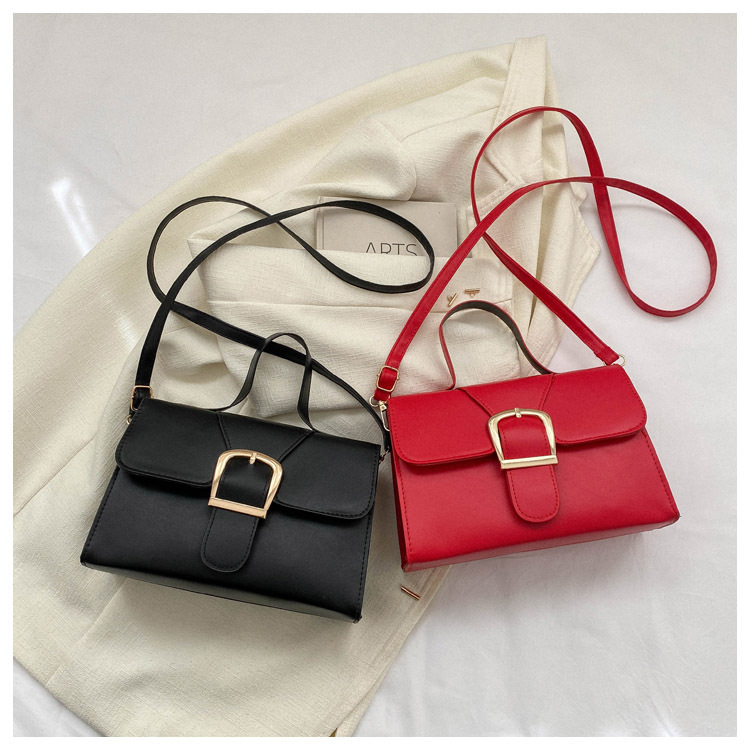 Women's Small Summer Pu Leather Basic Shoulder Bag display picture 2