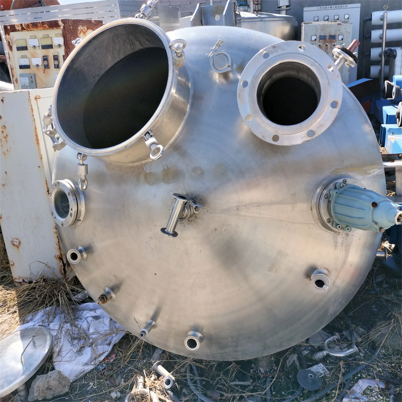 二手立式1000升静态提取罐 不锈钢生物提取罐 电加热提取罐