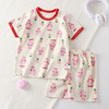 Children's sleeves, cotton summer set, T-shirt, summer clothing, children's clothing, Korean style, wholesale
