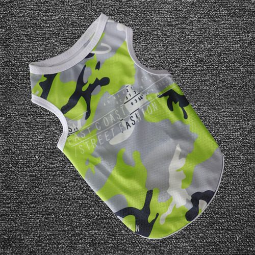 Summer sun protection clothing, ice silk pet dog vest, cool and quick-drying pet clothing, dog clothing manufacturer wholesale