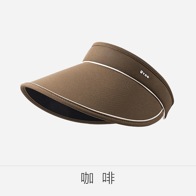 KK & uvno protector solar sombreado para mujer 2024 nuevo estilo verano techo vacío sol protección UV sombrero de ala grande