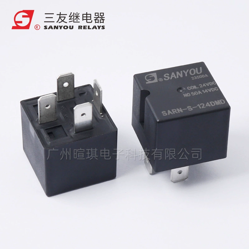 Sanyou Relay SARN-S-112DMP 12v24v автомобильный реле 4 контакта 50a