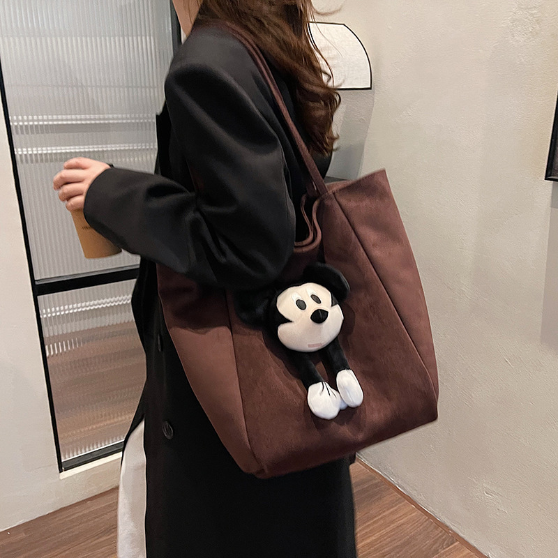 クロスボーダーハイエンドニッチレトロバッグ女性のための 2025 新しい多用途ショルダーバッグファッショナブルなポータブルバケットバッグトートバッグ|undefined