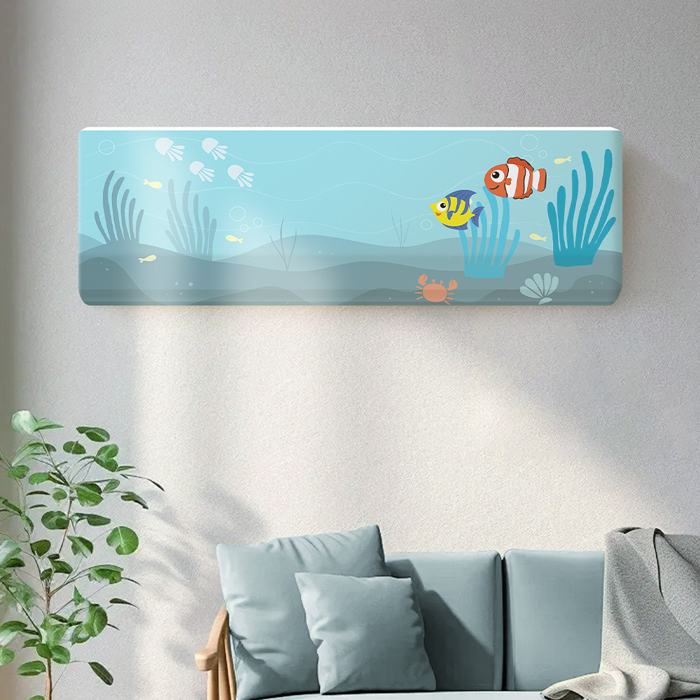 Aire acondicionado cubierta a prueba de polvo colgante general tipo de pared aplicable a la belleza de la cubierta de todo incluido Heigree Xiaomi 2024 nuevo