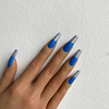 Fake nails, European style, mid length, ready-made product