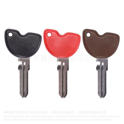 For Piaggio motorcycle MP 3 500 Girera vespa3 vte125 gtv 250 300 key embryo (Motorcycle Key) - black-paragraph-a