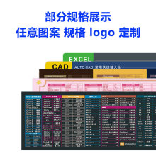 广告鼠标垫抖音同款锁边快捷键包边大号卡通网吧办公桌垫大全