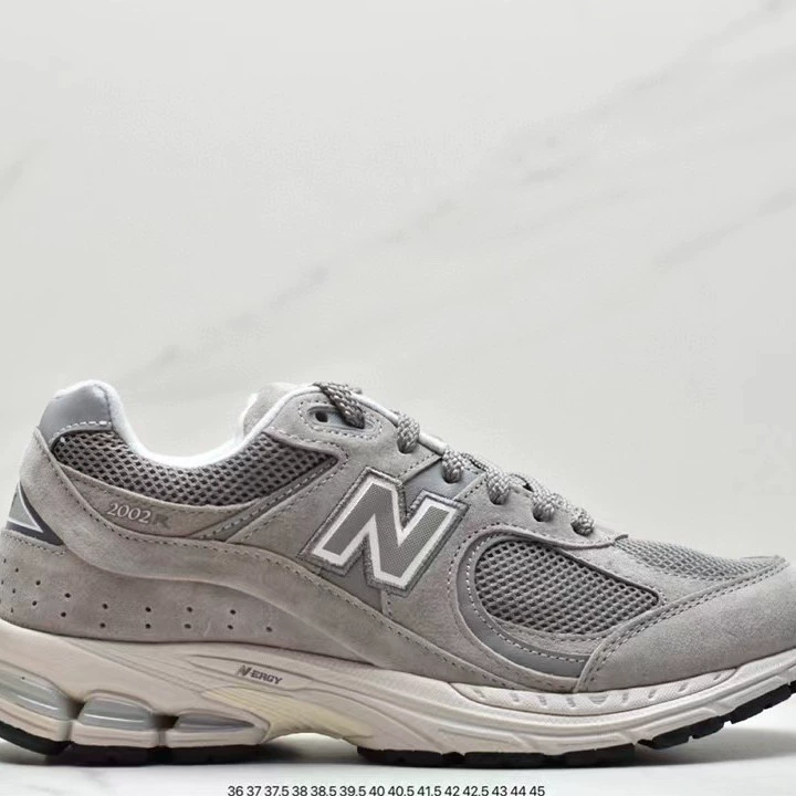 Кроссовки женские, мужские, nb2002r, серые, Yuanzu, кроссовки ретро, для пап, фирменный уровень Putian, чистые, оригинальные, прямые