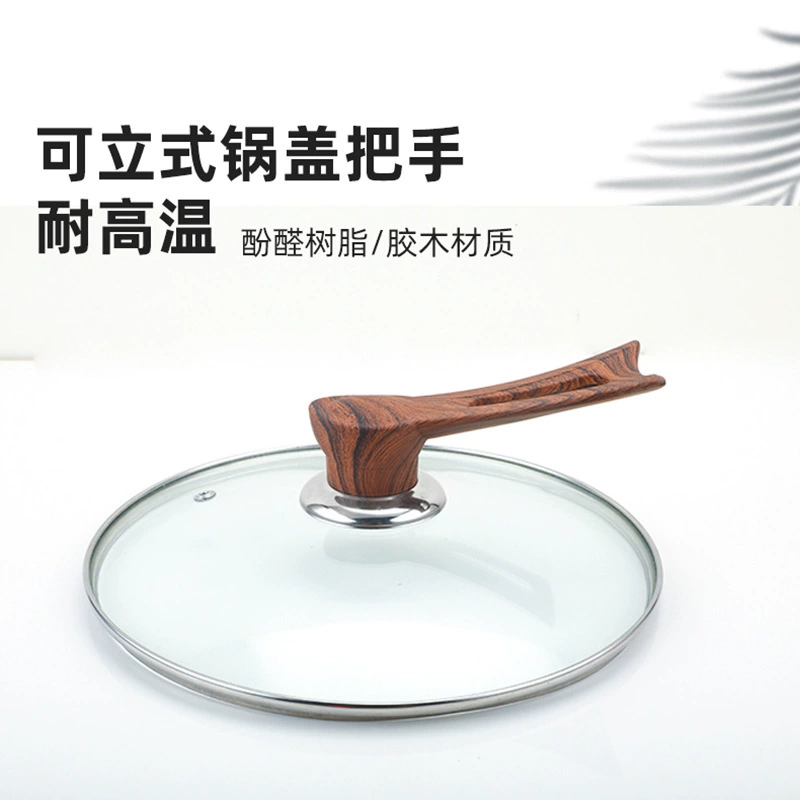 Переработка на заказ Полинг pot Cooker Handwoodpin Анти-распространение крышка Pot Link универсальная термостойкая пластмасса дерево Pot Sweet аксессуары