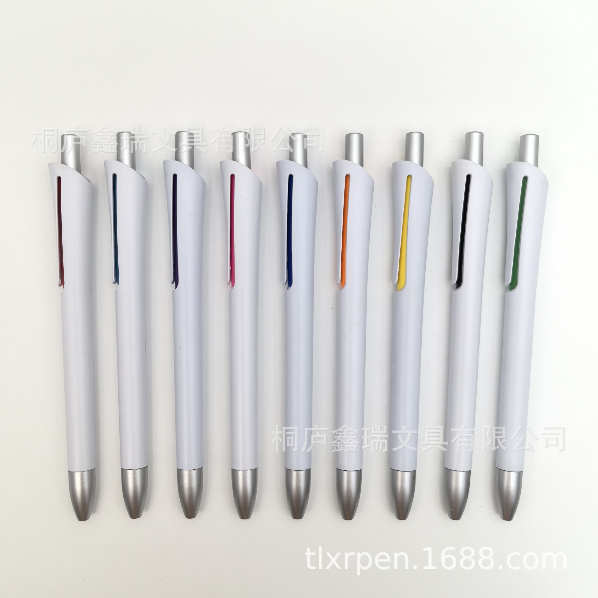 Presione el bolígrafo de plástico esmerilado, el antiguo bolígrafo publicitario, el estilo de color es novedoso, el logotipo imprimible, el bolígrafo publicitario