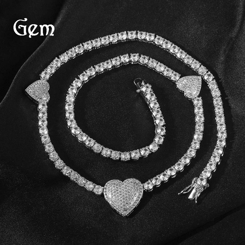 Copper tennis small design fashionable chain for key bag with zircon