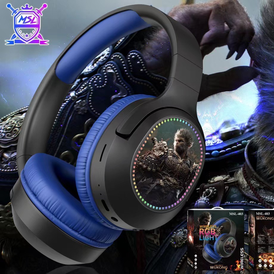 Transfronterizo WU KONG auriculares Bluetooth luminosos auriculares móviles inalámbricos juegos deportivos regalos auriculares fabricantes image 4