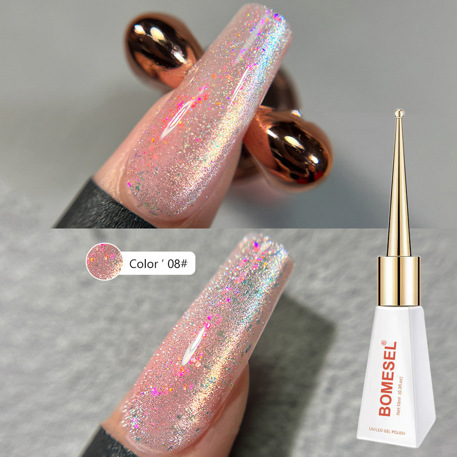 La botella de cetro rompe el hielo en verano y el ojo del gato 08