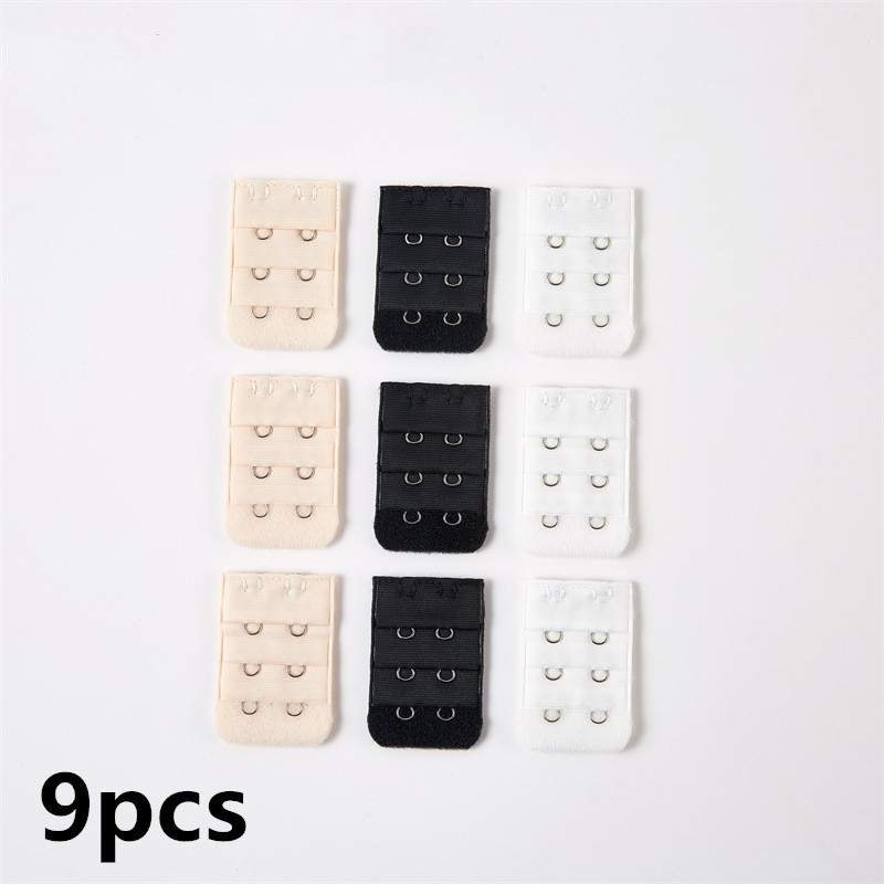 Cross-border (Combo Set) Three-Row, Double, Triple, Quadruple Fasteners, Extended Back Fasteners Bra Extender Fasteners, Stainless Steel