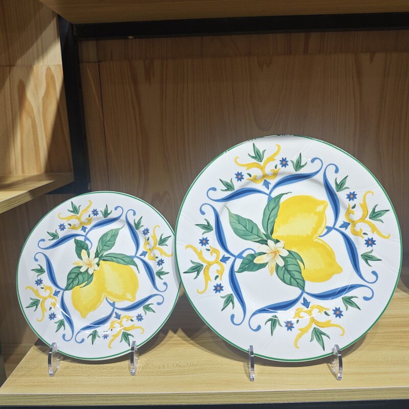 Cross-Border Exclusive Supply of Lemon Ceramic Dinner Plates, Mediterranean-Style Western-Style Dinner Plates, Wedding Banquet Table Decorations, Hanging Plates Cross-Border Exclusive Supply of Lemon Ceramic Dinner Plates, Mediterranean-Style Western-Style Dinner Plates, Wedding Banquet Table Decorations, Hanging Plates