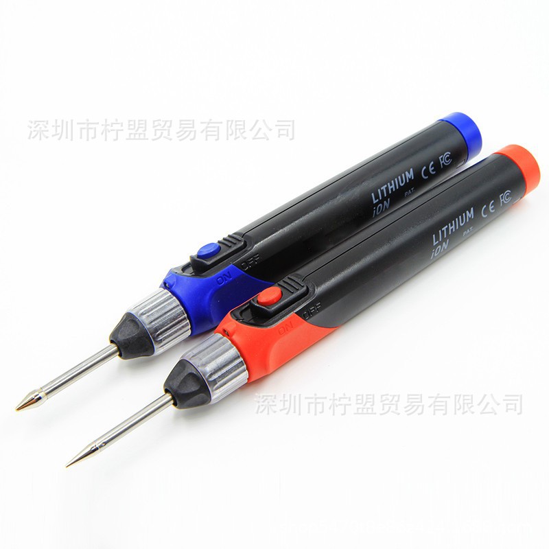 电动无线焊接5S加热30W，50W，用于维修的手动组装USB充电锂电池