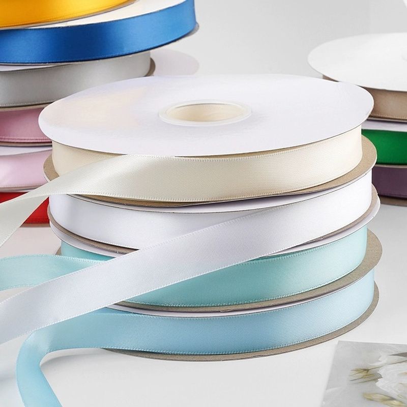2cm高品质涤纶带素色绑蛋糕盒礼品包装花束彩带丝带缎带91米大卷