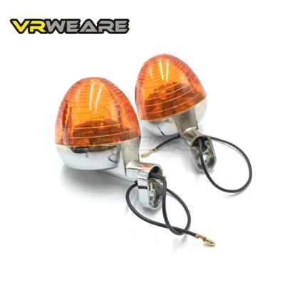 Cross-border e-commerce JH70 pointed turn signal retro motorcycle modified CG turn signal lamp (Dönmə işıqları)