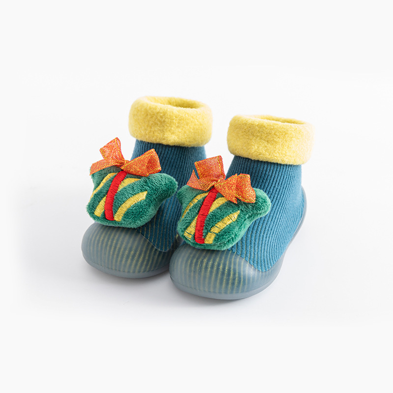 Navidad, Año Nuevo, invierno, calcetines para bebés, zapatos para bebés, zapatos para bebés image 10