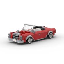 MOC-214787 ��ɫ����W112 300SE���������к�ƴװ��ľ���ݳ�ģ
