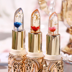 HIH Petal Jelly Color Changing Lipstick Moisturizing Warm-Changing Thousand Colors Silky Lipstick Carved Lipstick