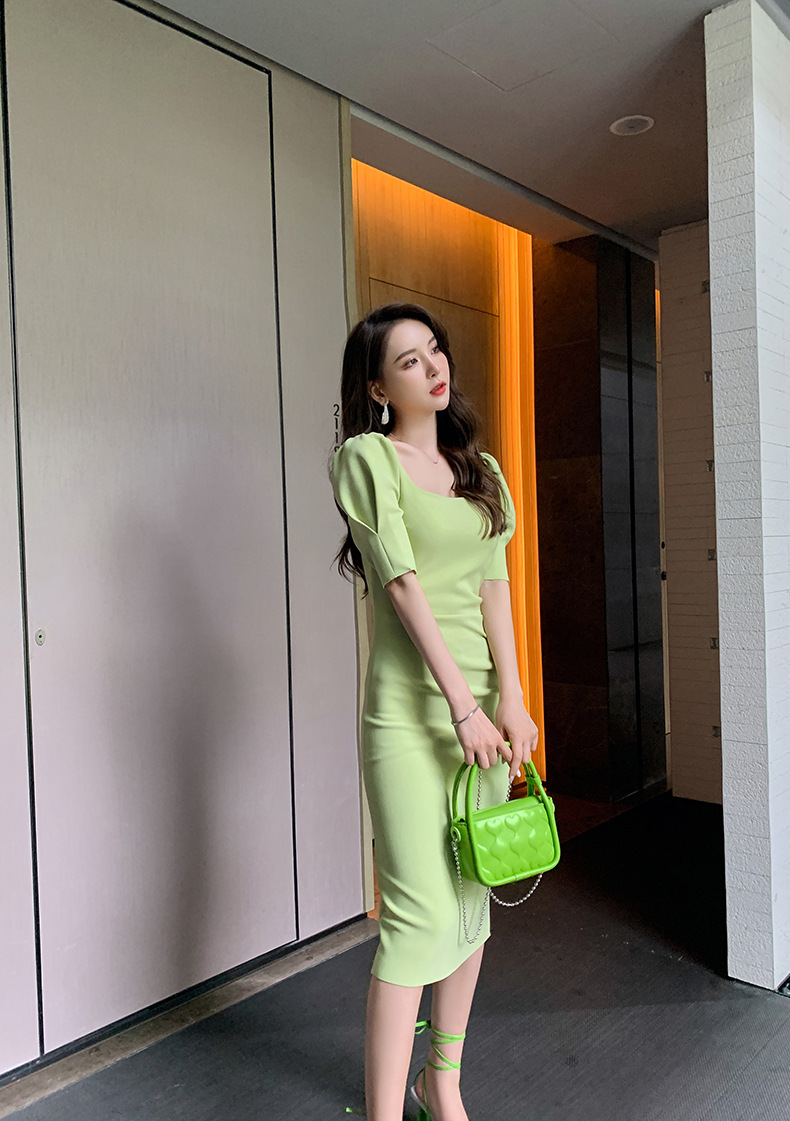 A2729 1050K VÁY ĐẦM LIỀN THÂN DÁNG DÀI NỮ CHOTDNG DÁNG ÔM BODY GỢI CẢM SEXY MÙA HÈ PHỤC CỔ CỔ ĐIỂN THỜI TRANG NỮ G03 SẢN PHẨM MỚI