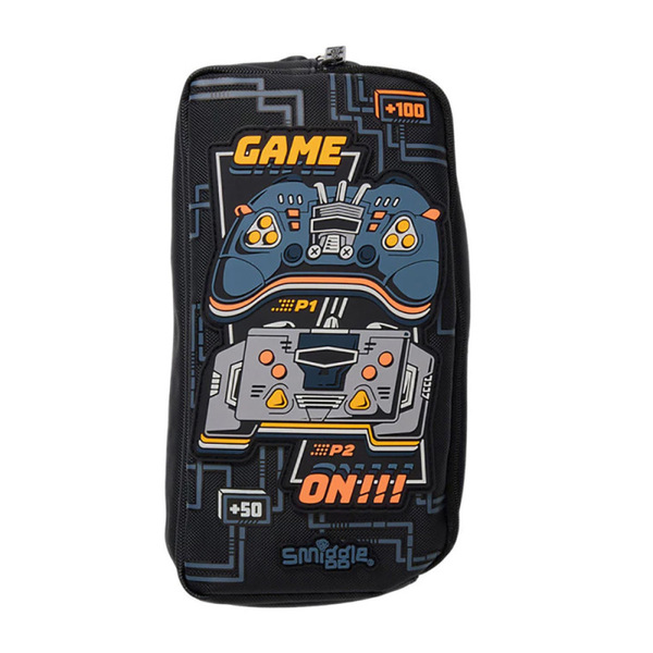 Double-layer capacious cartoon pencil case for students