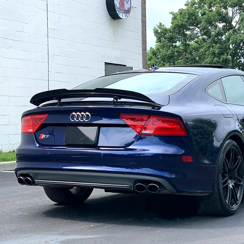 Suitable for 2012-2018 Audi A7 Rs7 Modified Rear Wing Audi A7 Blade Spoiler Without Punching and Tail Pressing
