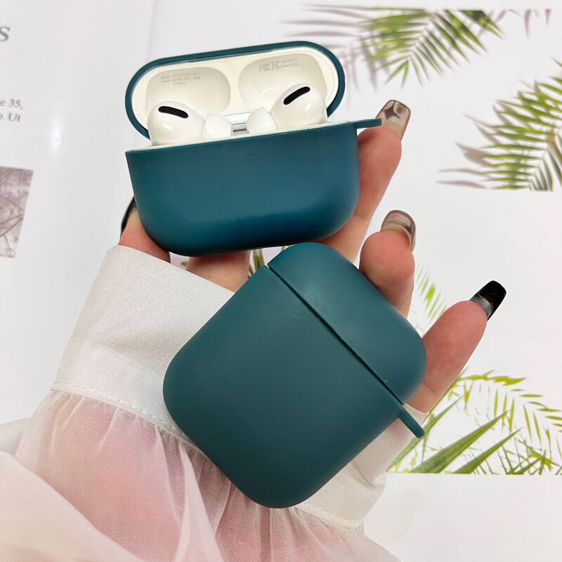 Airpods1/2世代pro新3世代保護カバーフロストtpu純色リンゴbluetoothイヤホンカバーを適用|undefined