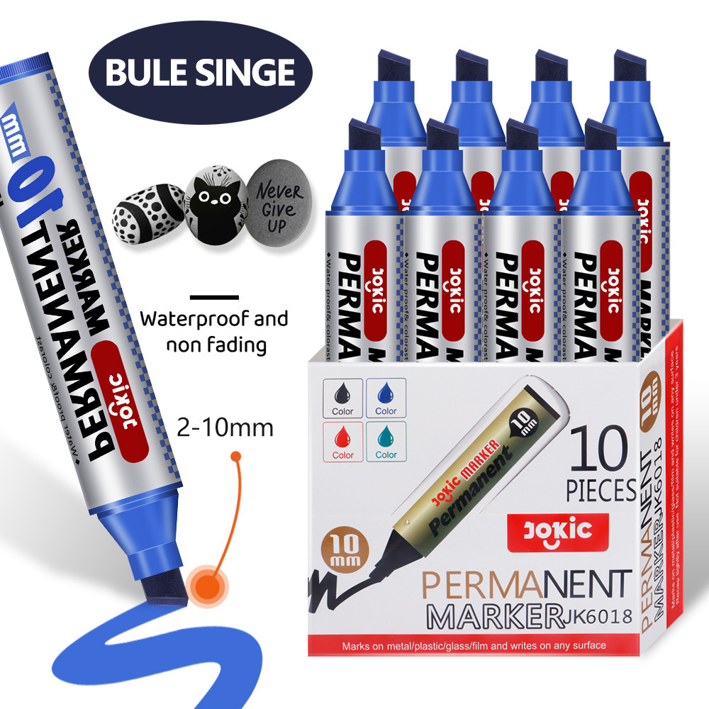 gran capacidad gruesa pluma pop microphone pluma logística aceitosa pluma de marca rápida secado expreso caja pluma de marca