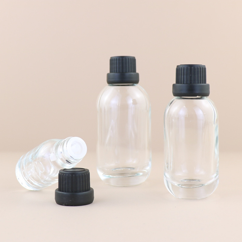 厚い底の新型エッセンシャルオイルの瓶の10mlの30mlの50nl化粧品は空の瓶を分けて配合します。|undefined
