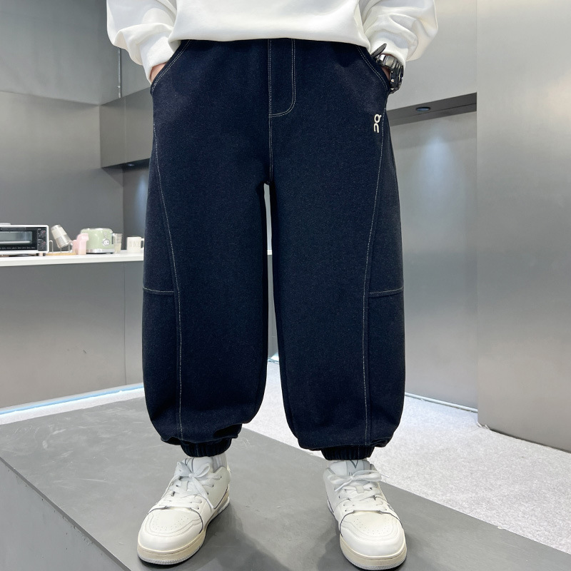 男童裤子春秋款2025新款秋装运动卫裤中大儿童秋季男孩帅气长裤潮|undefined