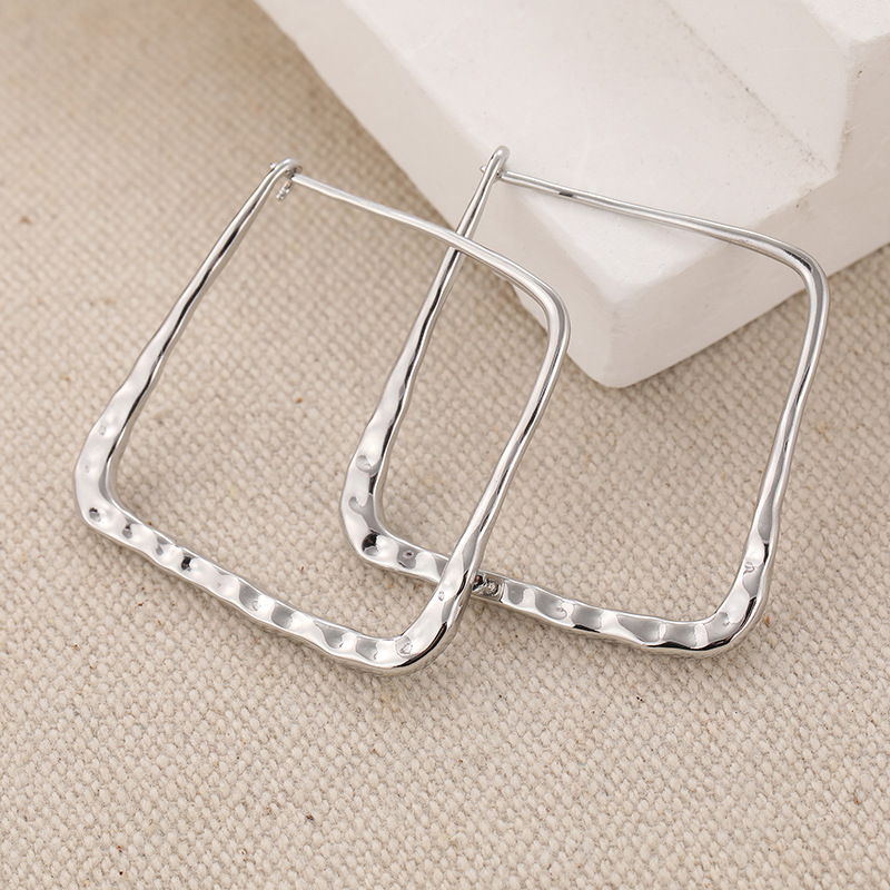 Morning Moon Cross-Border Earrings Japanese Style Fresh Holiday Ol Style Hoop Earrings Source of Supply