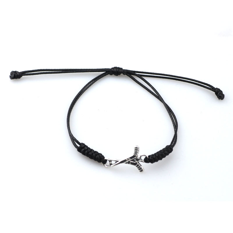 woven football tennis basketball baseball bracelet handmade
