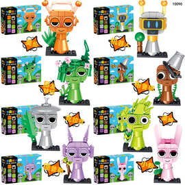 10090节奏棋子全套人仔西蒙音乐盒子音符游戏男孩子积木拼装玩具6