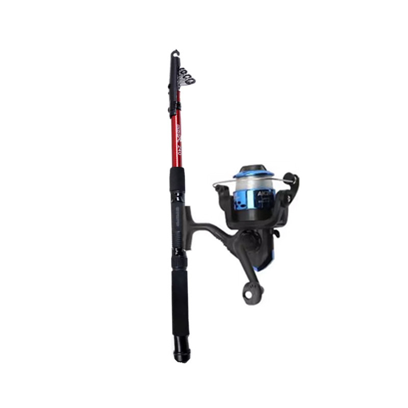 クロスボーダー海竿ガラス鋼赤ねじ海竿投げ竿メーカー卸売り超硬海竿セット1.8メートル釣竿