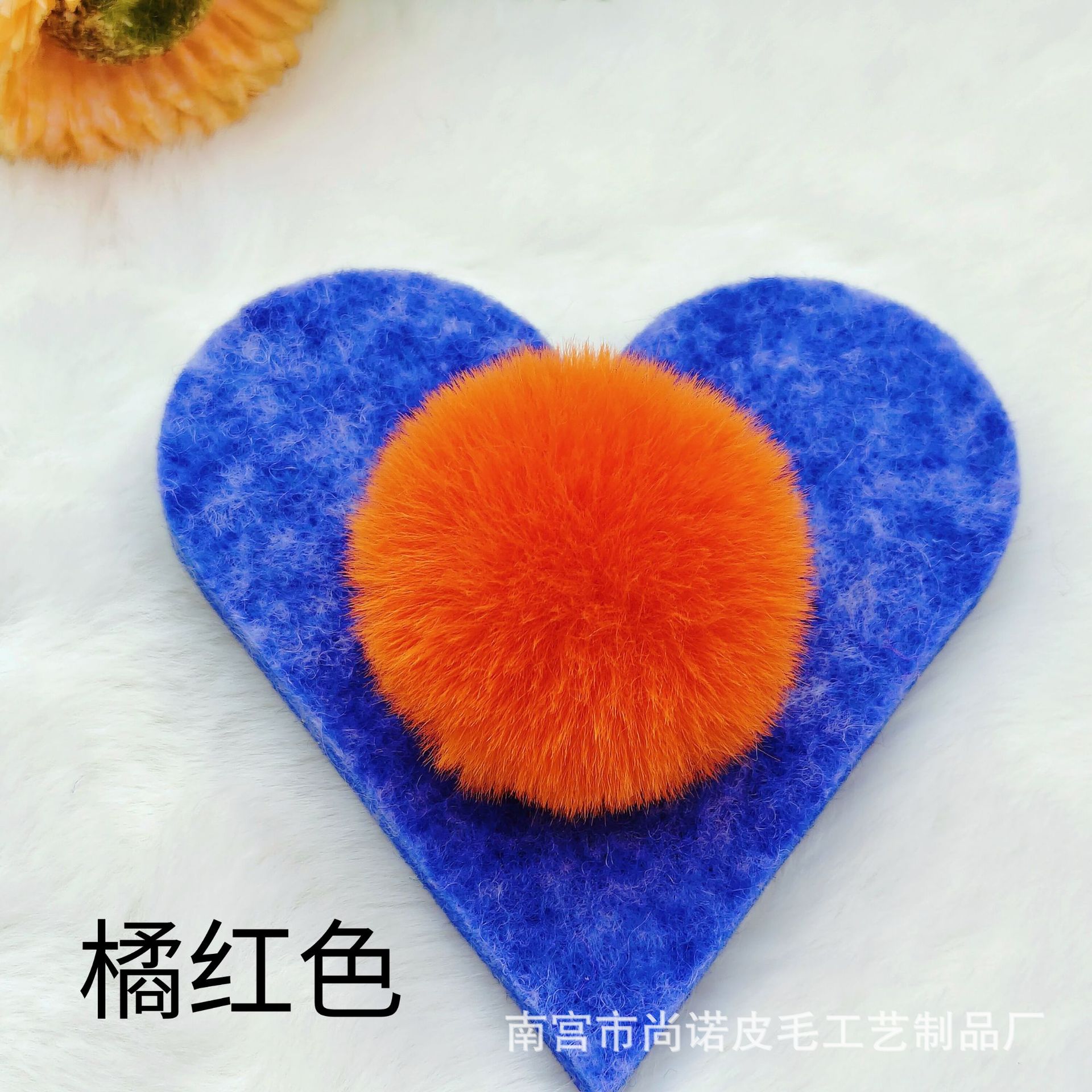 Imitación de conejo Rex Bola de piel corta Bola de piel falsa Rex bolsa de piel de conejo accesorios de juguete Bola de piel artificial