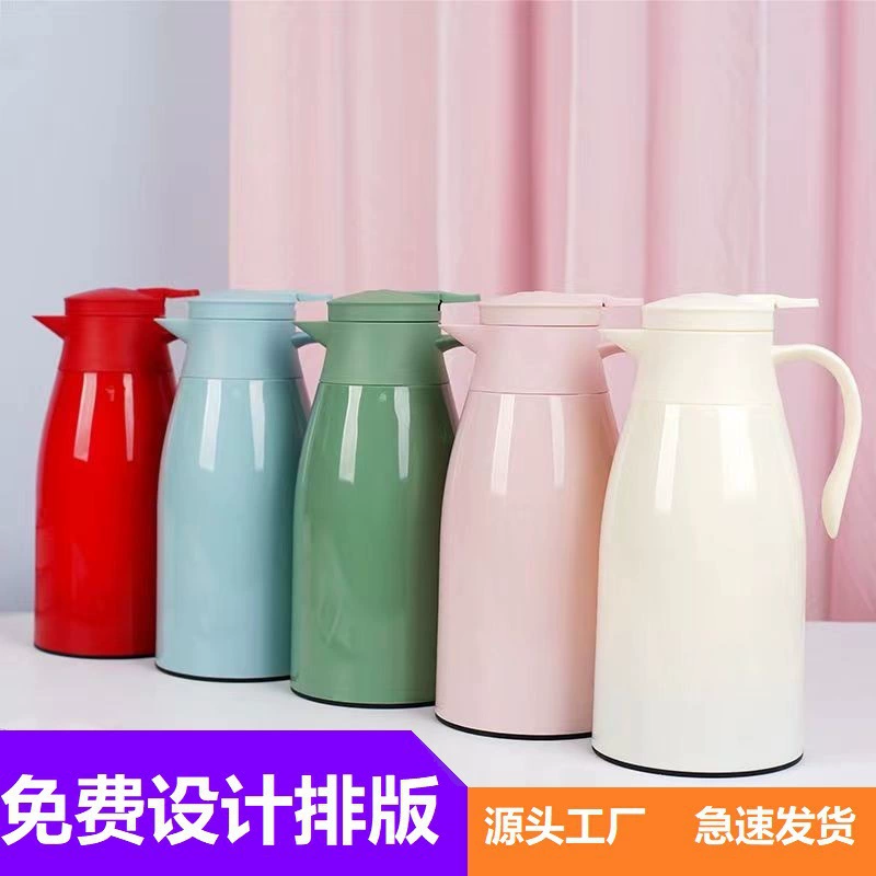 Capacious thermos for home use, lead-free glass liner, teapot, wholesale
