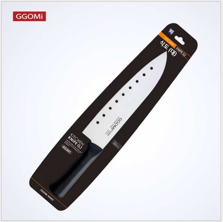 GGOMI estilo coreano cuchillo de corte multipropósito cuchillo de cocina cuchillo de frutas cuchillo de melón de acero inoxidable exquisita cocina sushi sashimi