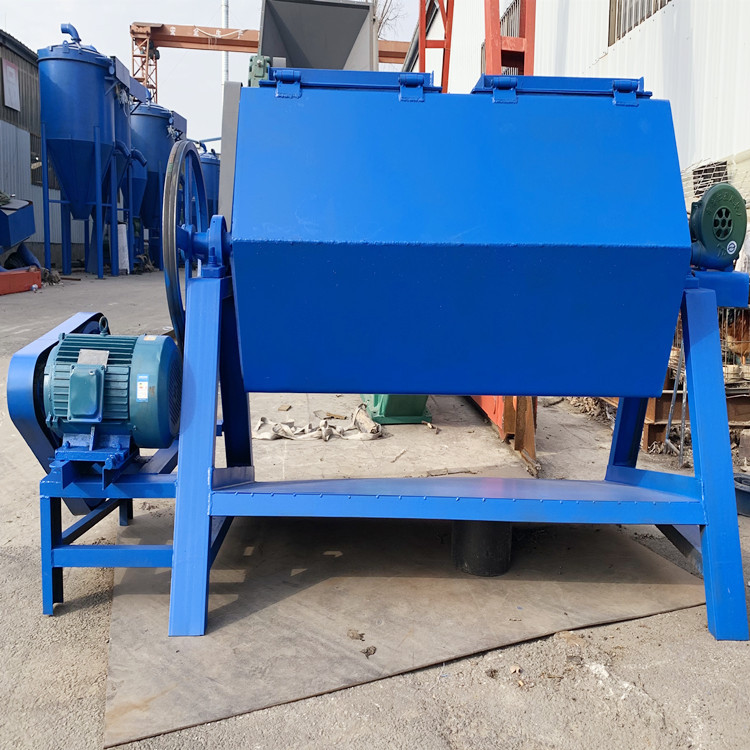 砖块石子六角滚筒抛光机 金属铁件去毛刺研磨机 火烧铁除锈干磨机