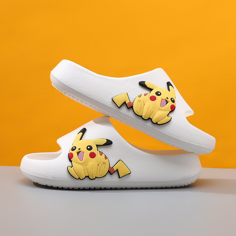 Pikachu Kidsren's Slippers Boys Eva Sandals Girls Summer Indoor Non-Slip Home Slippers Cartoon Slippers Pikachu Kidsren's Slippers Boys Eva Sandals Girls Summer Indoor Non-Slip Home Slippers Cartoon Slippers