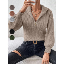 G 63711 Polo collar zip sweater Polo ������ë�¿羳