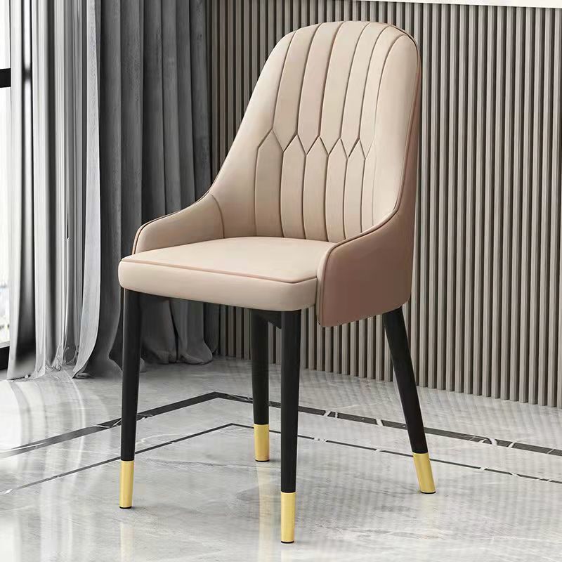Nordic dining chair for home and hotel use, luxury dining table chair, comfortable for long-term sitting, with backrest, suitable for mahjong Nordic dining chair for home and hotel use, luxury dining table chair, comfortable for long-term sitting, with backrest, suitable for mahjong