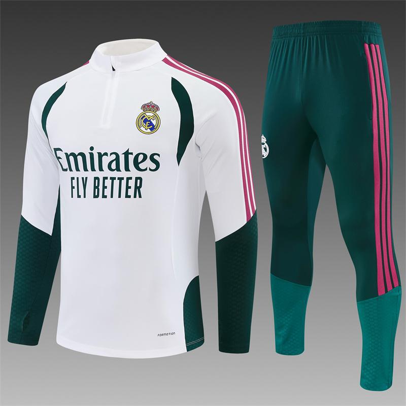 Adidas Real Madrid Training Set 2-Piece White