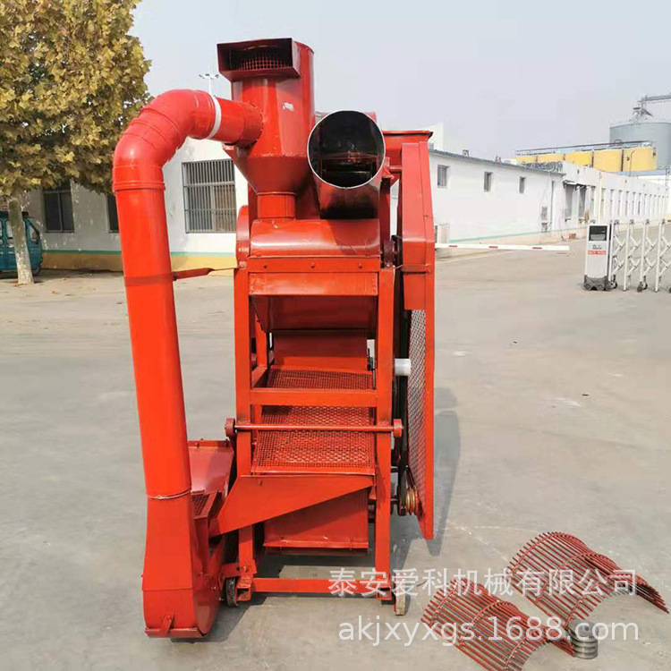 二次复脱花生脱壳机油坊除尘花生剥壳机新型花生脱粒机电动打粒机